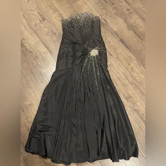 sachin and babi light blue dress Vintage Prom Dresses